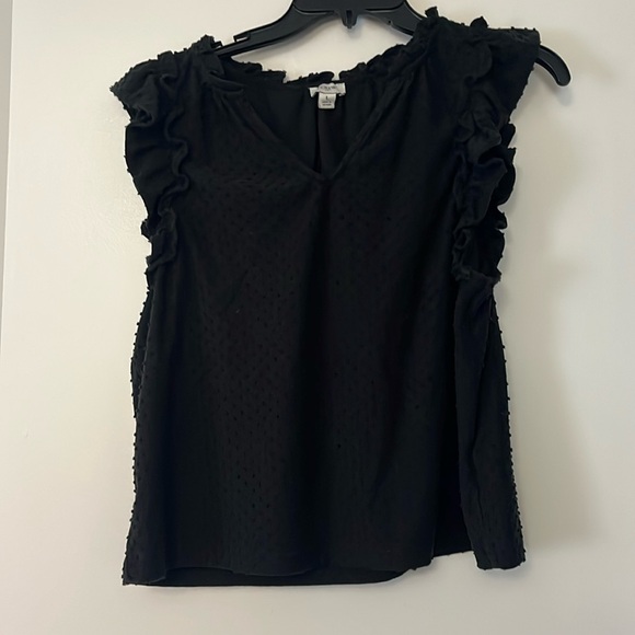 J Crew Ruffle tank - Picture 1 of 3
